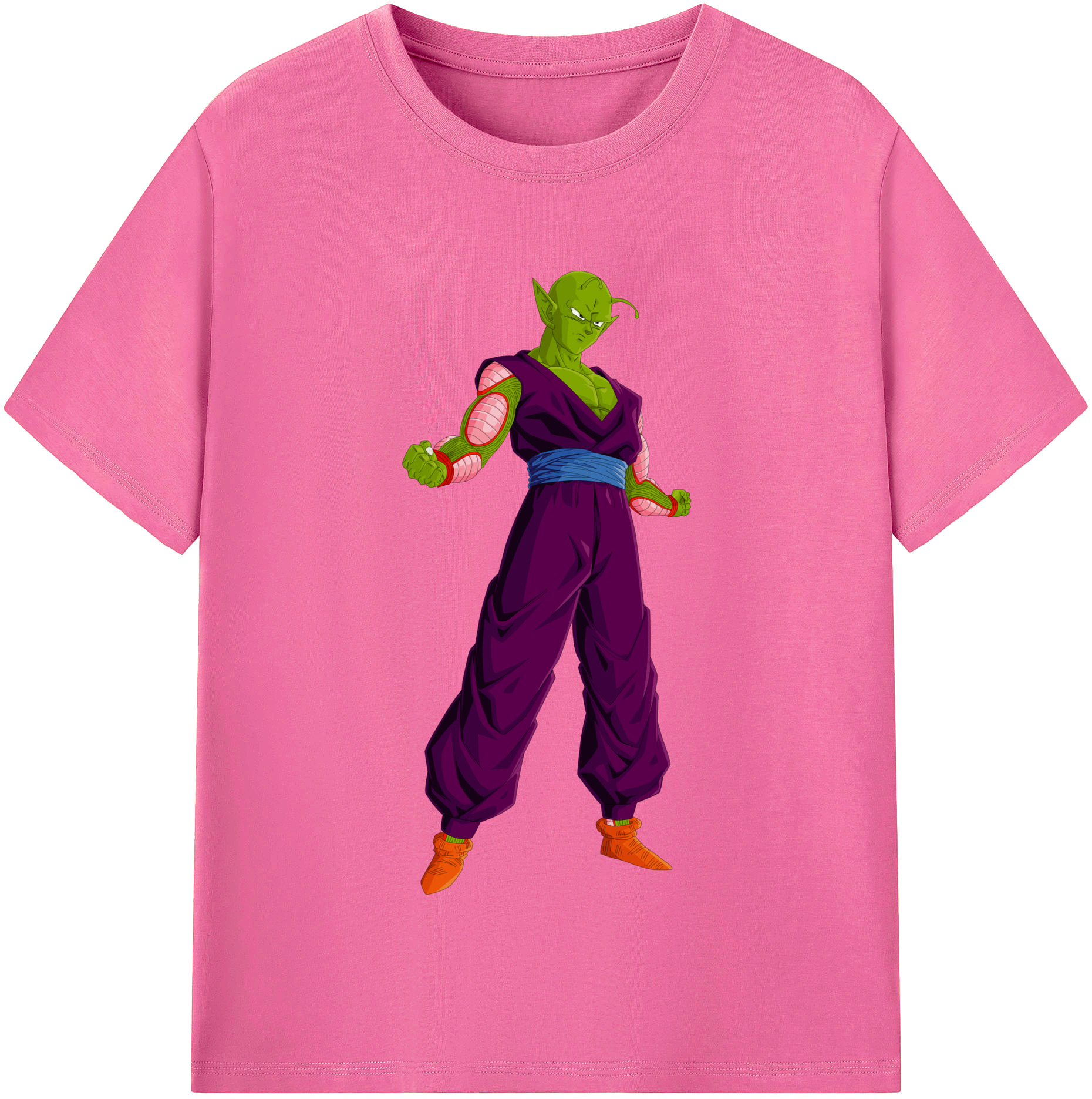 （画像用） ドラゴンボール ピッコロ DRAGON BALL Piccolo レディースカジュアルプリントTシャツ（綿100％）